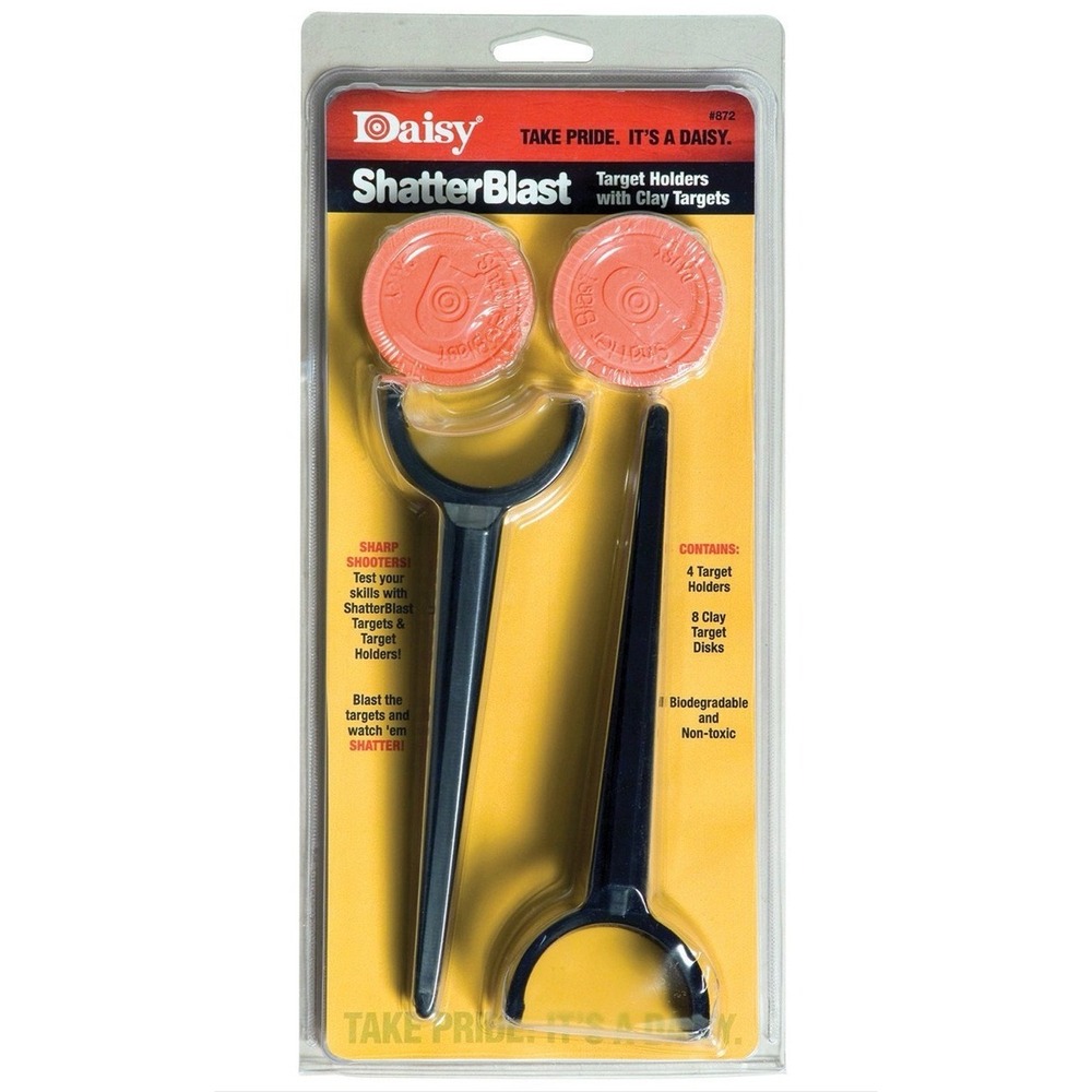 Daisy ShatterBlast Clay Target Holders and Disks Target Practice‎ Outdoor Fun